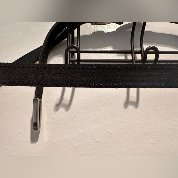 Madewell Skinny Western Belt - Black - Size XL - Picture 2 of 5